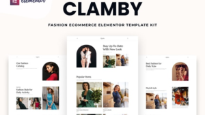 Clamby-–-Fashion-Ecommerce-Elementor-Template-Kit-Nulled-300x169