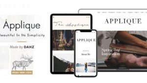 Fashion-Blog-Theme-Applique-Nulled-300x169