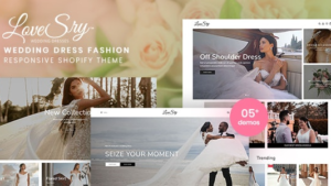 LoveSry-Wedding-Dress-Fashion-Responsive-Shopify-Nulled-300x169
